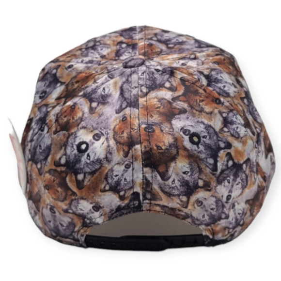 New Unisex Wolfs Snapback Cap Hat - Picture 3 of 5